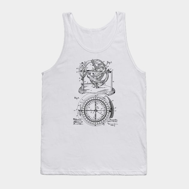 VINTAGE PATENT DRAWING Tank Top by skstring